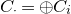 upper C Subscript dot Baseline equals circled plus upper C Subscript i