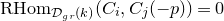 normal upper R normal upper H normal o normal m Subscript script upper D Sub Subscript g r Subscript left parenthesis k right parenthesis Baseline left parenthesis upper C Subscript i Baseline comma upper C Subscript j Baseline left parenthesis negative p right parenthesis right parenthesis equals 0
