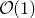 script upper O left parenthesis 1 right parenthesis