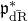German p Subscript ModifyingAbove normal d normal upper R With bar Superscript asterisk
