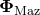 bold upper Phi Subscript normal upper M normal a normal z