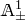 double struck upper A Subscript plus or minus Superscript 1
