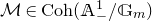 script upper M element of upper C o h left parenthesis double struck upper A Subscript minus Superscript 1 Baseline divided by double struck upper G Subscript m Baseline right parenthesis