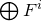 circled plus upper F Superscript i