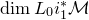 dimension upper L 0 i 1 Superscript asterisk Baseline script upper M
