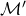 script upper M prime