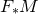 upper F Subscript asterisk Baseline upper M