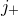 j Subscript plus