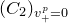 left parenthesis upper C 2 right parenthesis Subscript v Sub Subscript plus Sub Superscript p Subscript equals 0