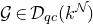 script upper G element of script upper D Subscript q c Baseline left parenthesis k Superscript script upper N Baseline right parenthesis