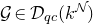 script upper G element of script upper D Subscript q c Baseline left parenthesis k Superscript script upper N Baseline right parenthesis