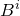upper B Superscript i