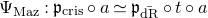 normal upper Psi Subscript normal upper M normal a normal z Baseline colon German p Subscript normal c normal r normal i normal s Baseline ring a asymptotically equals German p Subscript ModifyingAbove normal d normal upper R With bar Baseline ring t ring a