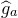 ModifyingAbove g With caret Subscript a