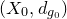 left parenthesis upper X 0 comma d Subscript g 0 Baseline right parenthesis
