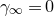 gamma Subscript normal infinity Baseline equals 0