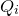 upper Q Subscript i