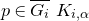 p element of upper G Subscript i Baseline overbar upper K Subscript i comma alpha Baseline