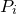 upper P Subscript i