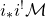 i Subscript asterisk Baseline i Superscript factorial Baseline script upper M
