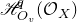 script upper H Subscript upper O Sub Subscript v Superscript q Baseline left parenthesis script upper O Subscript upper X Baseline right parenthesis