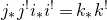 j Subscript asterisk Baseline j Superscript factorial Baseline i Subscript asterisk Baseline i Superscript factorial Baseline equals k Subscript asterisk Baseline k Superscript factorial