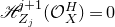 script upper H Subscript upper Z Sub Subscript j Superscript j plus 1 Baseline left parenthesis script upper O Subscript upper X Superscript upper H Baseline right parenthesis equals 0