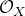 script upper O Subscript upper X