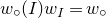 w Subscript ring Baseline left parenthesis upper I right parenthesis w Subscript upper I Baseline equals w Subscript ring