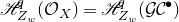 script upper H Subscript upper Z Sub Subscript w Superscript q Baseline left parenthesis script upper O Subscript upper X Baseline right parenthesis equals script upper H Subscript upper Z Sub Subscript w Superscript q Baseline left parenthesis script upper G script upper C Superscript bullet Baseline right parenthesis