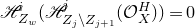 script upper H Subscript upper Z Sub Subscript w Superscript i Baseline left parenthesis script upper H Subscript upper Z Sub Subscript j Subscript minus upper Z Sub Subscript j plus 1 Subscript Superscript j Baseline left parenthesis script upper O Subscript upper X Superscript upper H Baseline right parenthesis right parenthesis equals 0