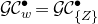 script upper G script upper C Subscript w Superscript bullet Baseline equals script upper G script upper C Subscript StartSet upper Z EndSet Superscript bullet