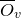upper O overbar Subscript v