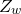 upper Z Subscript w
