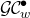 script upper G script upper C Subscript w Superscript bullet