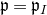 German p equals German p Subscript upper I