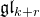 German g German l Subscript k plus r
