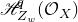 script upper H Subscript upper Z Sub Subscript w Superscript q Baseline left parenthesis script upper O Subscript upper X Baseline right parenthesis