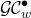 script upper G script upper C Subscript w Superscript bullet