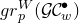 normal g normal r Subscript p Superscript upper W Baseline left parenthesis script upper G script upper C Subscript w Superscript bullet Baseline right parenthesis