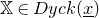 double struck upper X element of normal upper D normal y normal c normal k left parenthesis x underbar right parenthesis