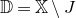 double struck upper D equals double struck upper X minus upper J