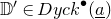 double struck upper D prime element of normal upper D normal y normal c normal k Superscript bullet Baseline left parenthesis a underbar right parenthesis