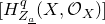 left bracket upper H Subscript upper Z Sub Subscript a underbar Subscript Superscript q Baseline left parenthesis upper X comma script upper O Subscript upper X Baseline right parenthesis right bracket