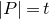 StartAbsoluteValue upper P EndAbsoluteValue equals t