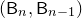 left parenthesis sans serif upper B Subscript n Baseline comma sans serif upper B Subscript n minus 1 Baseline right parenthesis