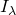 upper I Subscript lamda