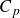 upper C Subscript p