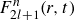 upper F Subscript 2 l plus 1 Superscript n Baseline left parenthesis r comma t right parenthesis