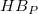 upper H upper B Subscript upper P